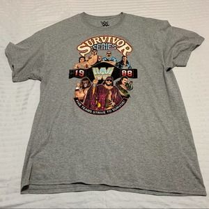 OFFICIAL MODERN WWE 1988 SURVIVOR SERIES GRAPHIC TEE SHIRT SIZE XL NICE
